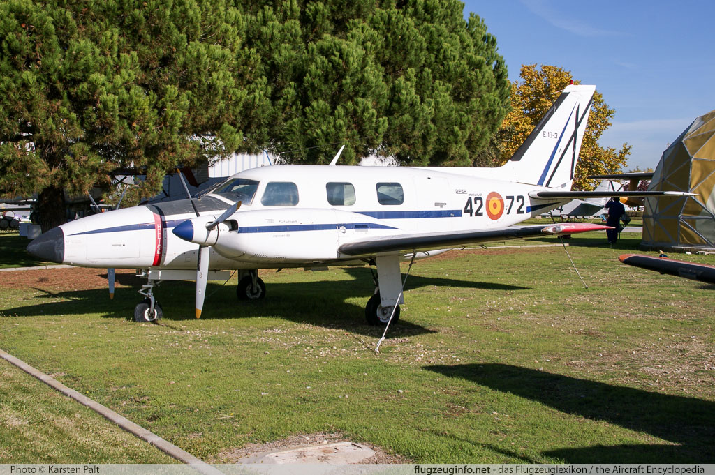 Piper PA-31P Spanish Air Force E.18-3 42-72 31P-7300146