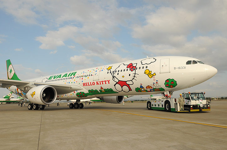 Hello Kitty Themed Aircraft