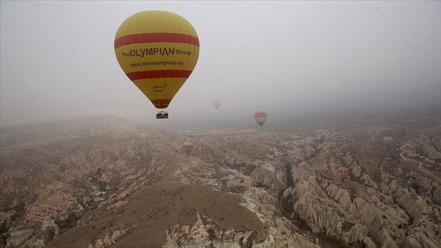 Kapadokya balonlar