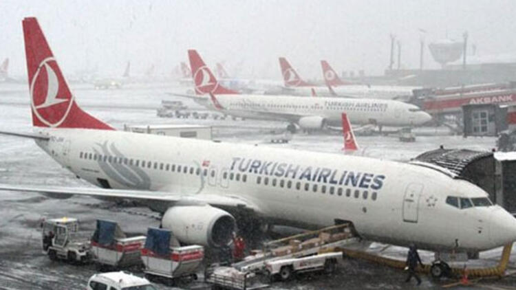 Türk Hava Yolların’dan Yolculara Kar Uyarısı