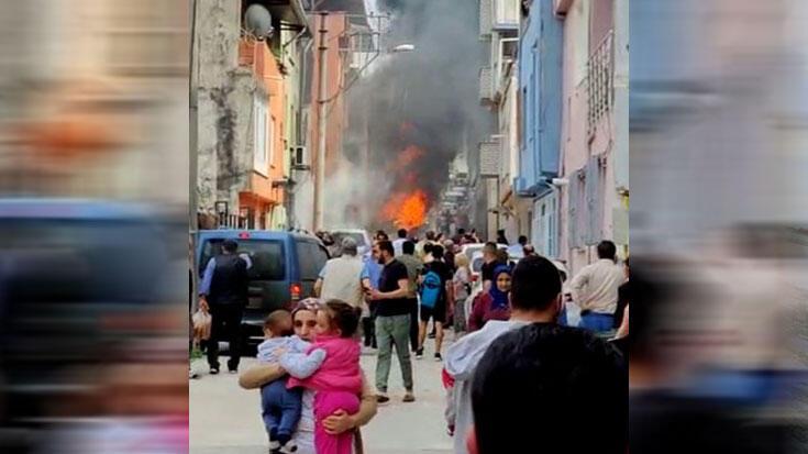 Bursa’da Yerleşim Yerine Uçak Düştü: 2 Kişi Öldü!